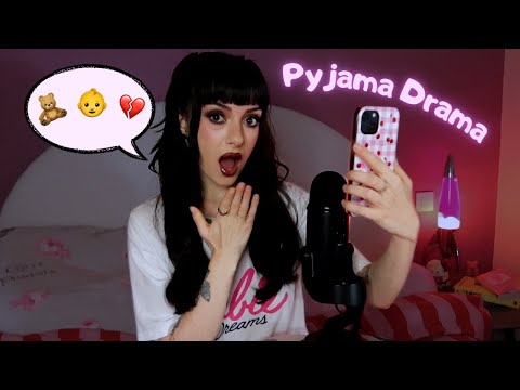 ASMR 🧸 Je RÉAGIS à VOS DRAMAS 💌 | PYJAMA DRAMA – Épisode 1