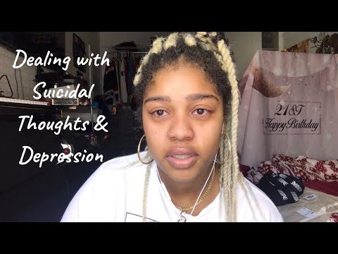 ASMR- Dealing With Suicidal Thoughts and Depression (Rambling, tongue clicks/repeated letters) ❤️