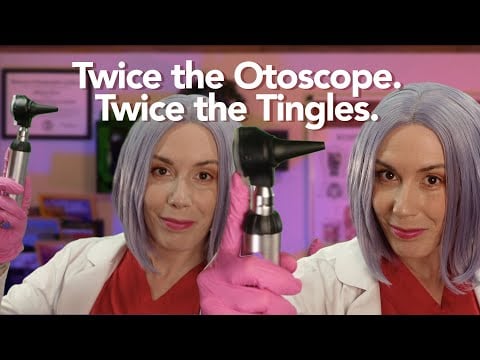 ASMR Twin Otoscope: 3 Hours Realistic Ear Exam Sounds