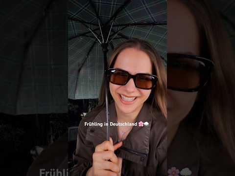 Frühling in Deutschland 🥴 #asmr #frühling #wetter #ytshorts