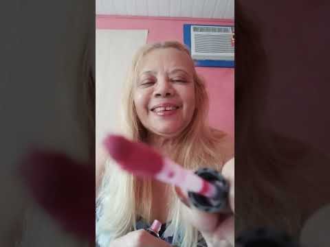 ASMR   Passando meu batom novo. . 😴😴