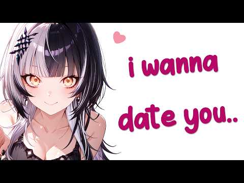 "Can I Kiss You?" 🖤 Cute Goth Roommate Falls For You HARD...And Confesses [Friends to Lovers] [F4M]