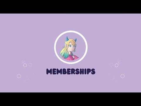 Membership announcement video (sorry for the bad editing I'm still learning that)