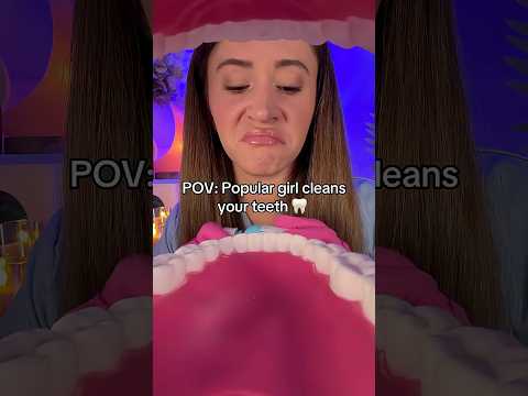 POV: Popular dentist cleans your teeth