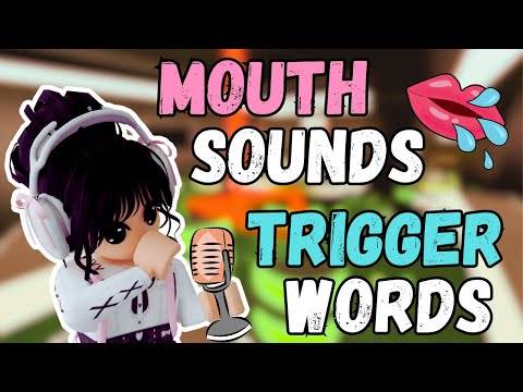 Roblox ASMR: CLICKY Trigger Words + LAYERED Mouth Sounds (INTENSE)