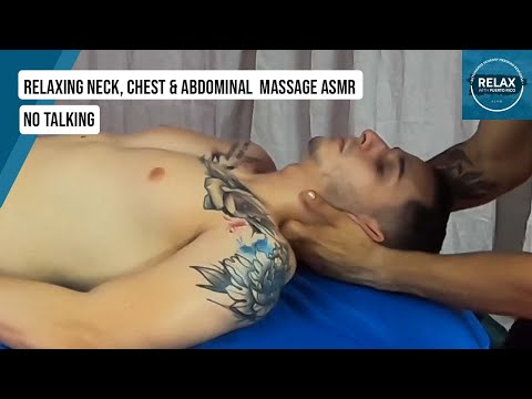 Upper Body Massage | Strong Gym Technique | No Talking ASMR