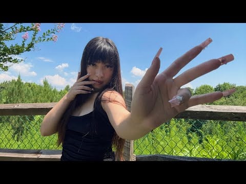 Visual ASMR Outside (No Talking)