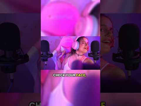 #ASMR Checking Your Face #facetouching #flirtyroleplay
