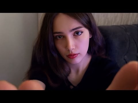 ASMR Gentle Face Touching for Sleep Until you Fall Asleep, Ear Tingling Sounds