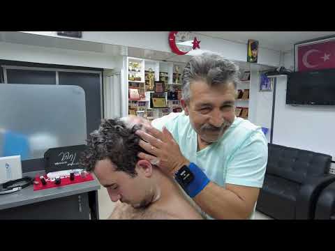 UNBELIEVABLE ASMR HEAD MASSAGE!RELACING WITH MUNUR ONKAN