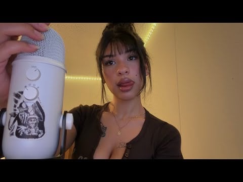 ASMR The Most Up Close Mouth Sounds And Rambles Ever 