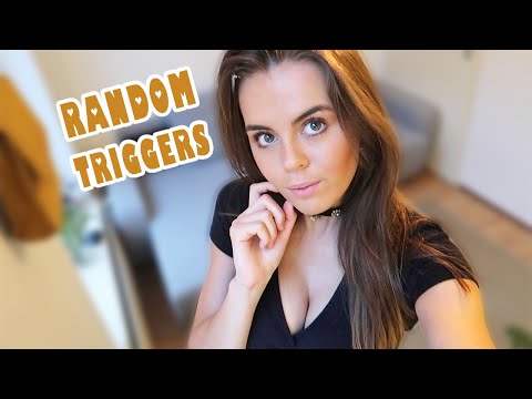 ASMR - RANDOM TRIGGERS To Help You Sleep...