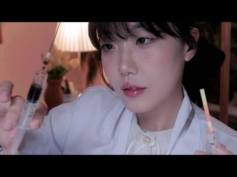 특수 혈액… 비밀 연구소 깊은 곳에서 조용히 채취합니다 | ASMR