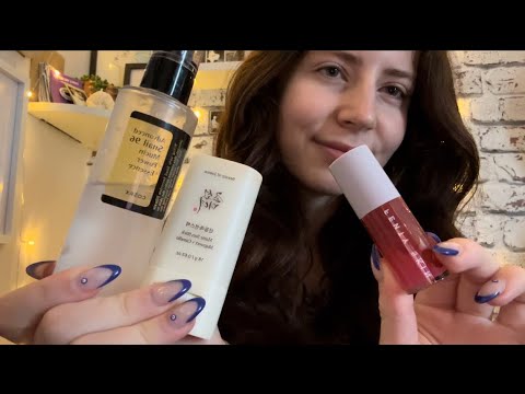 ASMR - Doing OUR Skin Care 💆‍♀️ (No talking/Inaudible Whispers)