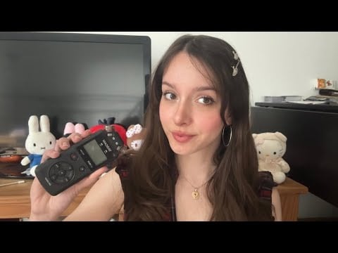 ASMR Tingly Tascam Triggers ⋆‧°𓏲ּ𝄢