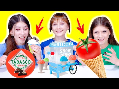 ASMR Ice Cream Candy Machine Challenge 푸드 챌린지 By LiLiBu