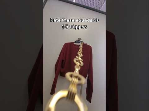 ASMR Rate These Triggers 🎢 #asmr #publicasmr #shorts