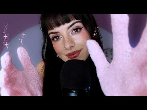 ASMR avec des GANTS MAGIQUES ✨ (massage, face touching...)