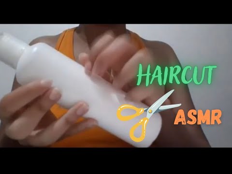 ASMR doing your haircut ✂️