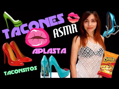 ASMR: TACONCITOS REBELDES, Sonidos Cosquillosos, Snacks, Sounds Walk in Heels in Spanish/en Español