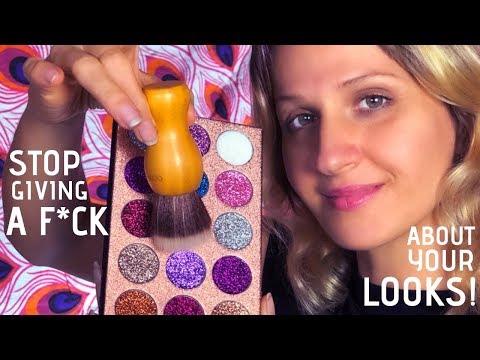 No BS ASMR Makeup Application (How To Feel Beautiful Meditation)