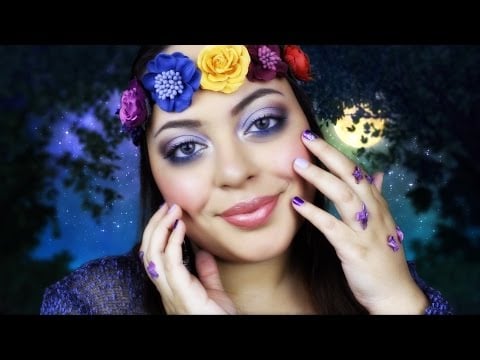ASMR| Positive Affirmations & Relaxing Guided Meditation ~Forest Nymph~