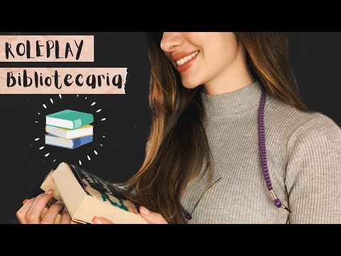 Bibliotecaria ROLEPLAY 📖 🤓- ASMR ESPAÑOL