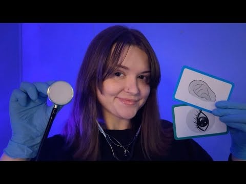 ASMR Student Doctor Exam 🩺👂 Soft Spoken