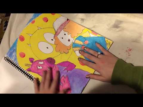 ASMR- Check out this sketchbook! (Prim ASMR)