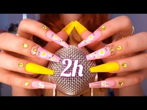 ASMR BRAIN Massage 🌟 Mic Scratching, Tapping, Plastic Wrap, Sponges Triggers, Crunchy Sounds & more