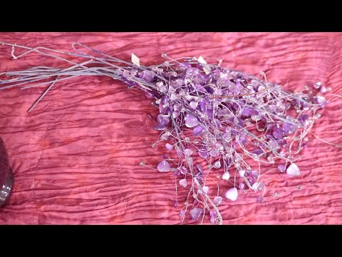 UNRAVELING TANGLED PURPLE HEARTS ASMR SOUNDS