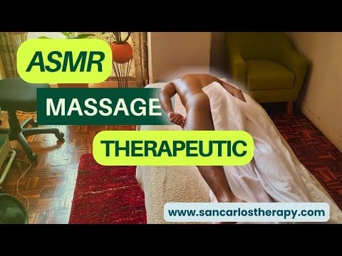 #asmr Masajes para el cuerpo, alivia el dolor y la tensión muscular.