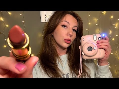 ASMR FAST Photoshoot, Makeup Application & Eyebrow Appointment✨ (roleplays)