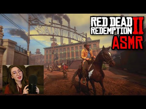 ASMR | Let's ride from Strawberry to Saint Denis 🐎 Red Dead Redemption 2