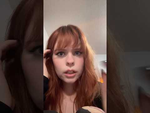 fixing your middle part #asmr
