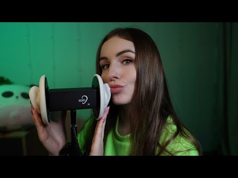 ASMR Ear Licking & Mouth Sounds & Tongue Fluttering