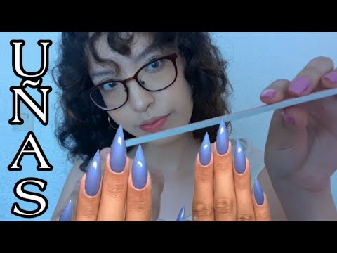 ASMR ROLEPLAY TE APLICO UÑAS ACRÍLICAS