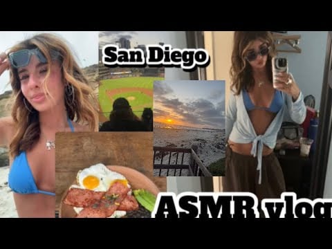 [ASMR] Another San Diego Vlog 