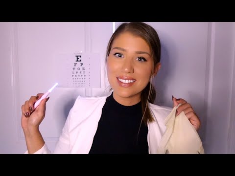 ASMR | Eye Exam (Soft Spoken, Light Triggers)