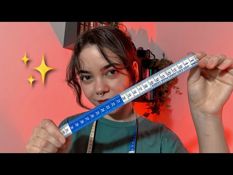 ✨ASMR | Costureira tirando suas medidas✨