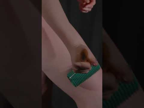 🌿 Smooth Flow | ASMR Anti-Cellulite Massage with Roller – Dominica 💆‍♀️