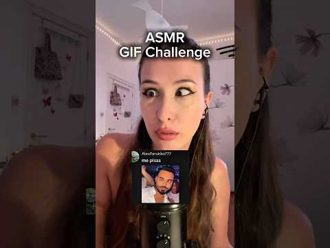 Most random ASMR be like 🙃 #asmr #asmrchallenge #gifs #funnyasmr #asmrtist