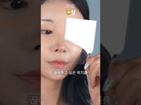 ASMR 중안부 이거로 축소해보세요(다이소뷰티🍯팁)