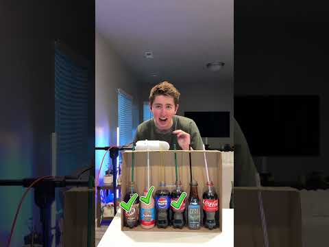 ASMR Can I Guess the Right Drink? #snack #eatingsounds