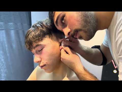 ASMR Barber's Super Massage Service