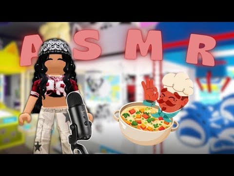 😋[Roblox ASMR] Eating Soup On A Warm Beautiful Day ✨ | Tokyo claw machine & Context