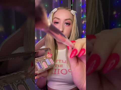 ASMR make over with fancy make up💕 #asmr #asmrvideo #asmrsounds #asmrmakeup #layeredsounds #fyp