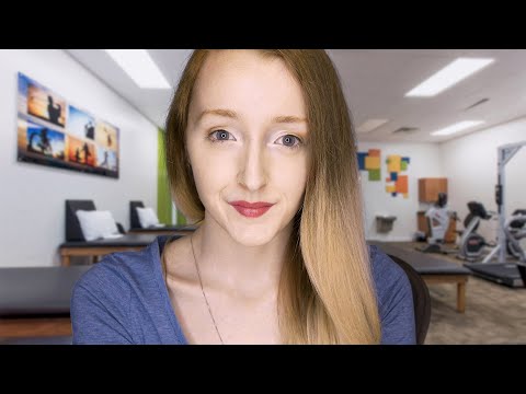 ASMR Physical Therapist Visit | Medical Examination