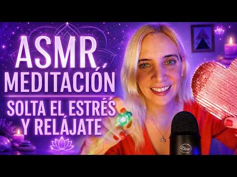 ASMR MEDITACIÓN PARA DORMIR 😴 para SOLTAR el ESTRÉS y liberar TENSIONES