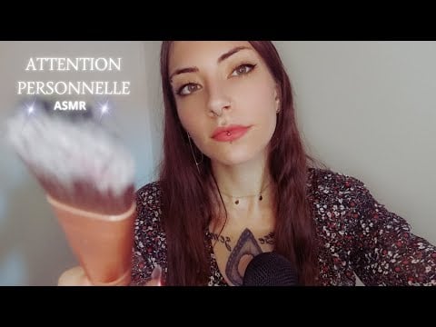 ❤️✨ASMR FRANÇAIS | ROLEPLAY JE M'OCCUPE DE TOI | ATTENTION PERSONNELLE | SOIN DU VISAGE✨ ❤️